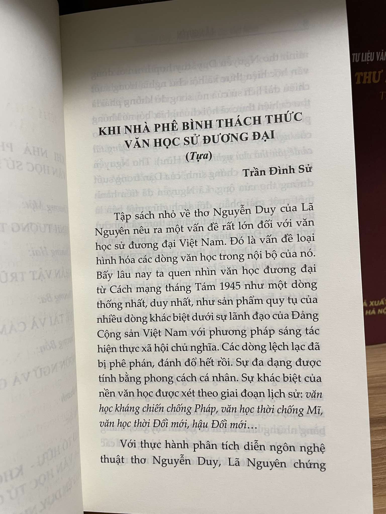 NGUYỄN DUY - NHÀ THƠ HIỆN ĐẠI VIỆT NAM (CÓ KÝ TẶNG CỦA TÁC GIẢ)