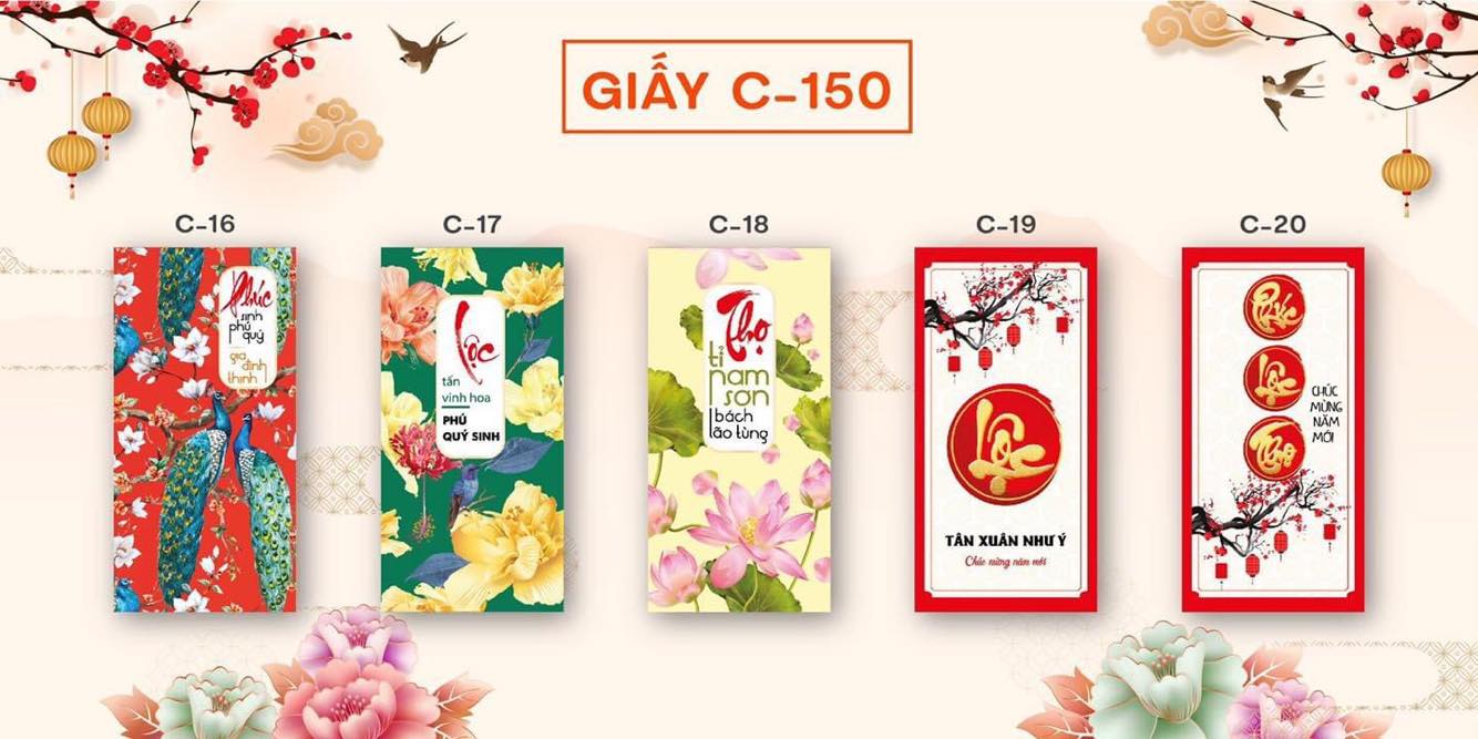 Combo bao lì xì 2021 bóng đẹp Tết Trâu nhiều mẫu ngẫu nhiên