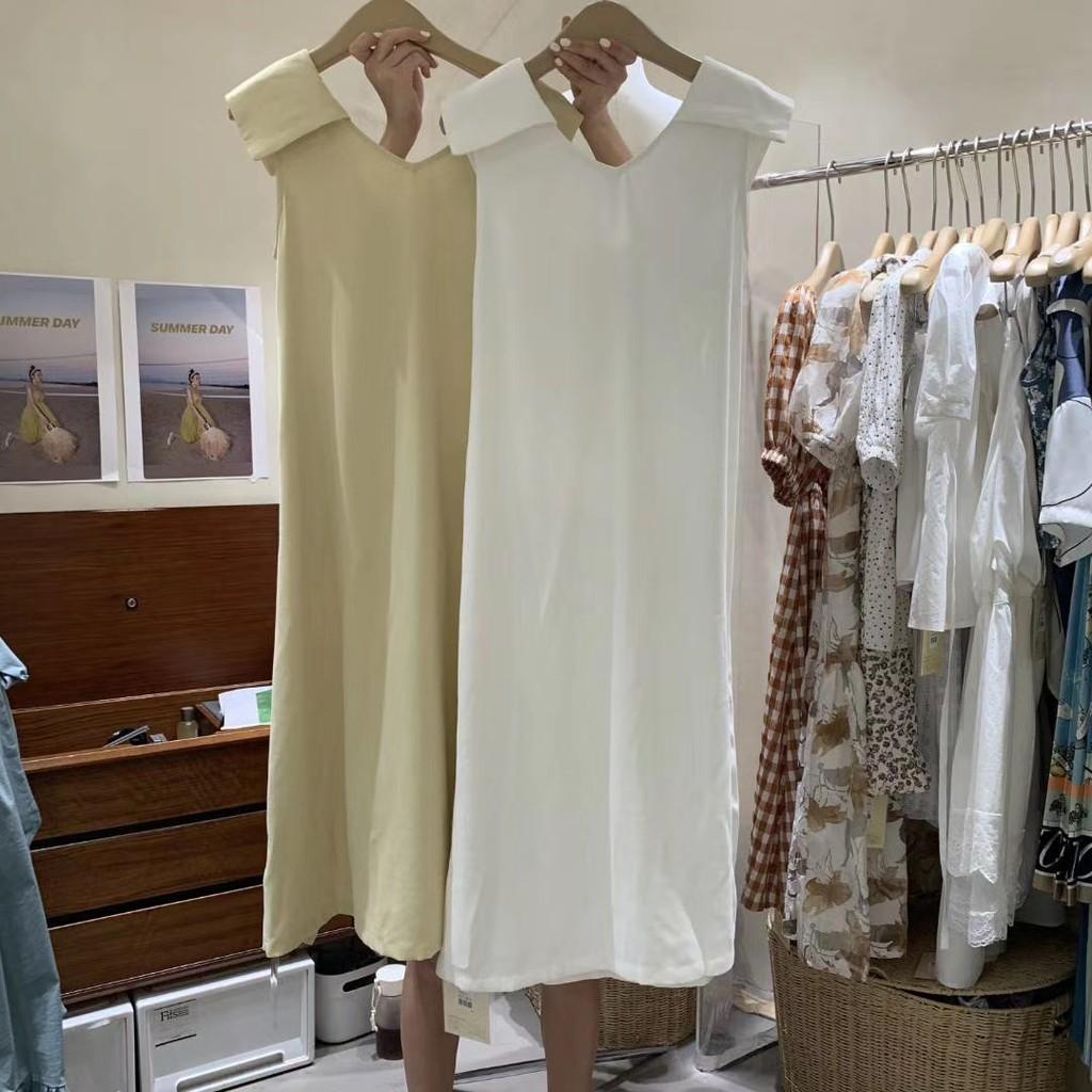 Váy xát nách cúc dọc