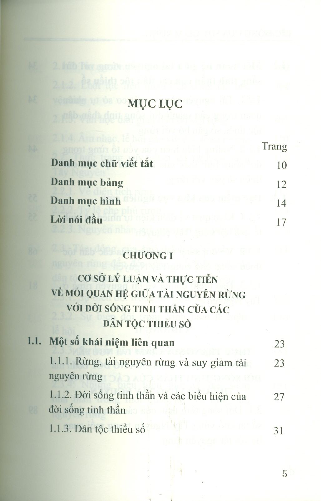 Tác Động Của Suy Giảm Rừng Tới Đời Sống Tinh Thần Các Dân Tộc Thiểu Số Vùng Tây Nguyên (Sách chuyên khảo) - TS. Phạm Xuân Hoàng chủ biên