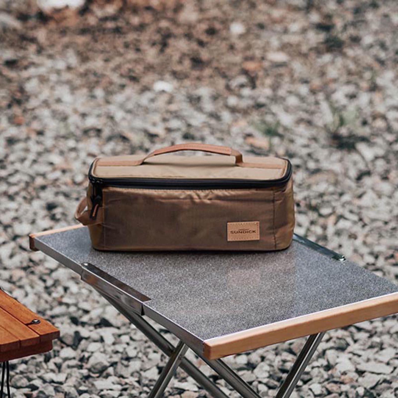 Camping Cookware Storage Bag Handbag Portable Container Case Picnic Bag Tableware Carry Bag for Kitchen Outdoor BBQ Pantry Grill Accessories