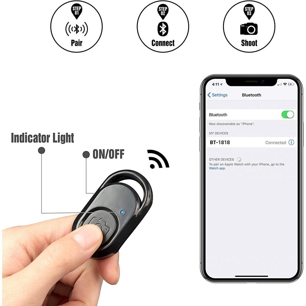 Giá Đỡ Điện Thoại 3 Chân Gấp Gọn Cao 160Cm Kèm Remote Bluetooth