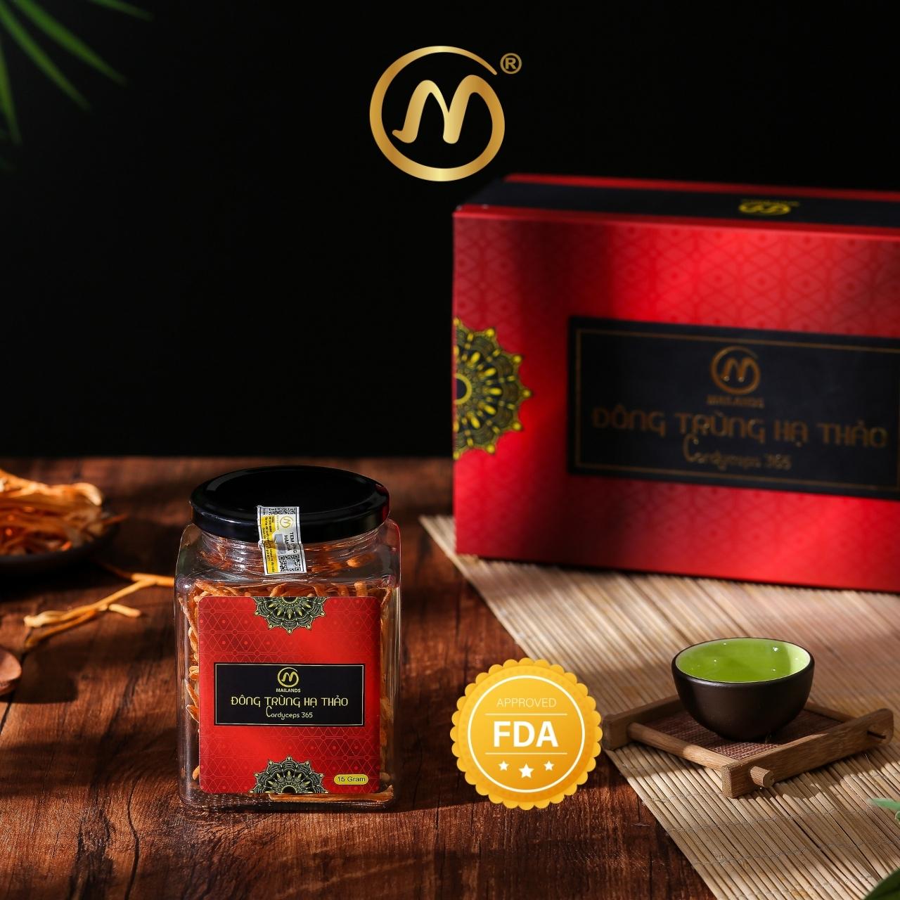 Đông Trùng Hạ Thảo MaiLands Cordyceps 365