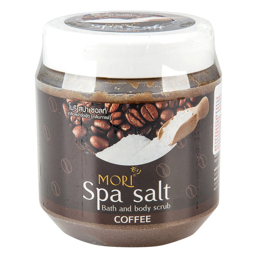 Muối Tắm Spa Mori Cà Phê Mori Spa Salt - Coffee (700ml)