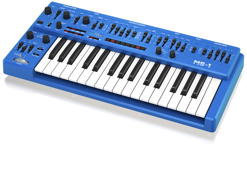 Behringer MS-1-BU Analog Synthesizer in Blue-Hàng Chính Hãng