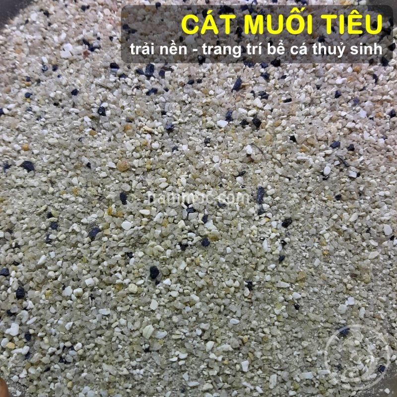 1KG - Cát muối tiêu hồ thủy sinh, hồ cá