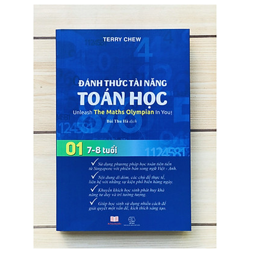 Sách - Đánh thức tài năng toán học 1 - Toán lớp 1, lớp 2 ( 7 - 8 tuổi )