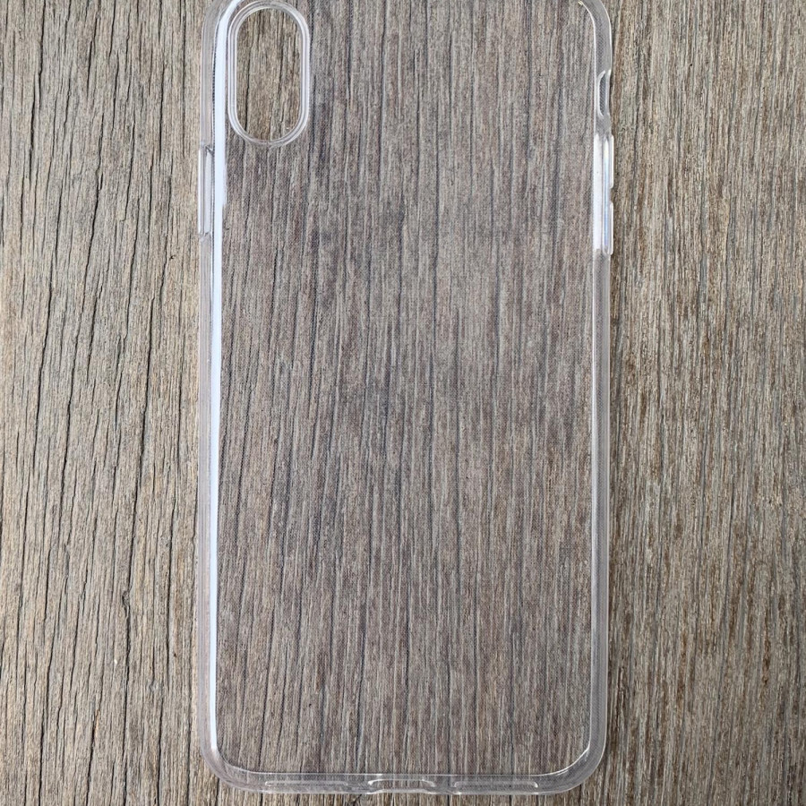 Ốp lưng Silicone trong suốt cho iPhone XS Max