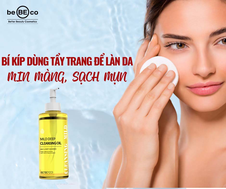 Dầu tẩy trang sạch sâu BEBECO Hàn Quốc MILD DEEP CLEANSING OIL 200ml