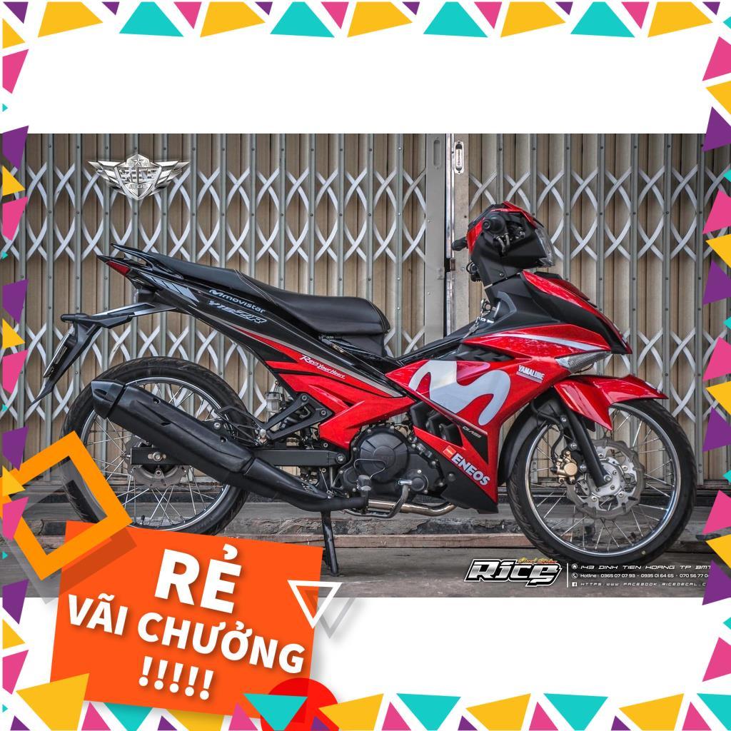 Tem Rời Exciter 150 Mẫu Movistar Đỏ Trắng Đen Chữ Y15ZR