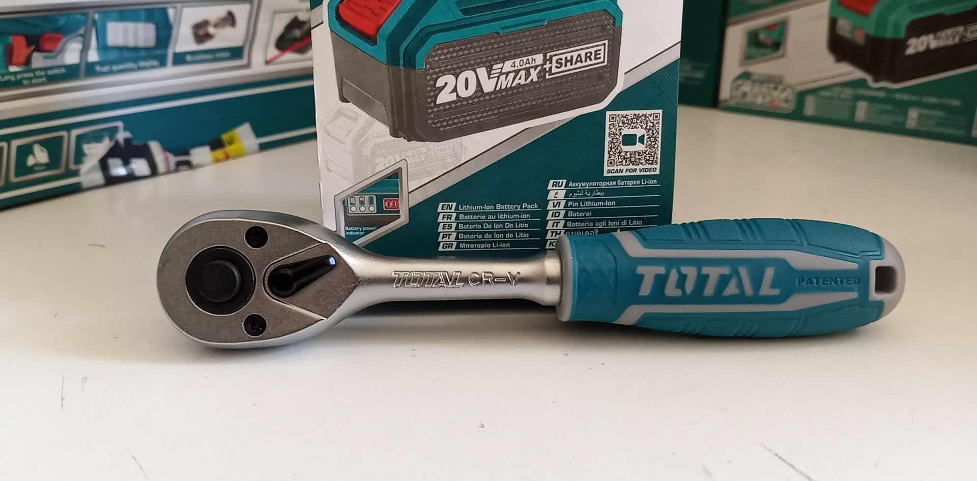 CẦN SIẾT 2 CHIỀU TOTAL THT106146, THT106386, THT106126 - HÀNG CHÍNH HÃNG