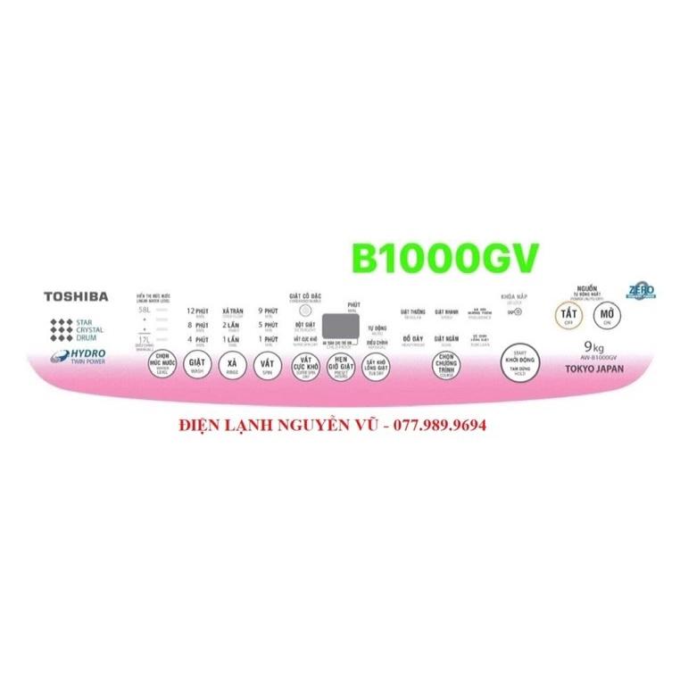 TEM BÀN PHÍM DÀNH CHO MÁY GIẶT TOSHIBA CŨNG CÁC LOẠI