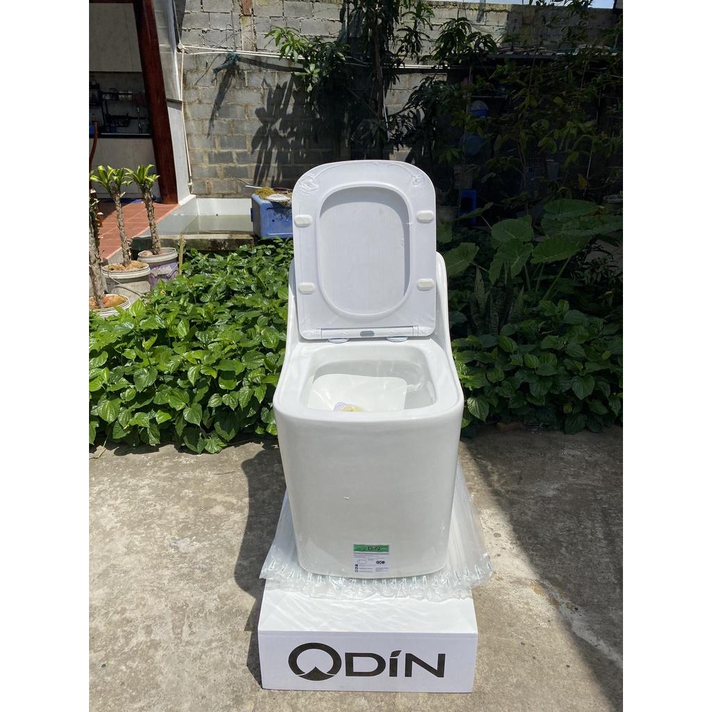 BỒN CẦU LIỀN KHỐI CAO CẤP TRÁI TÁO VUÔNG ODIN 2039C