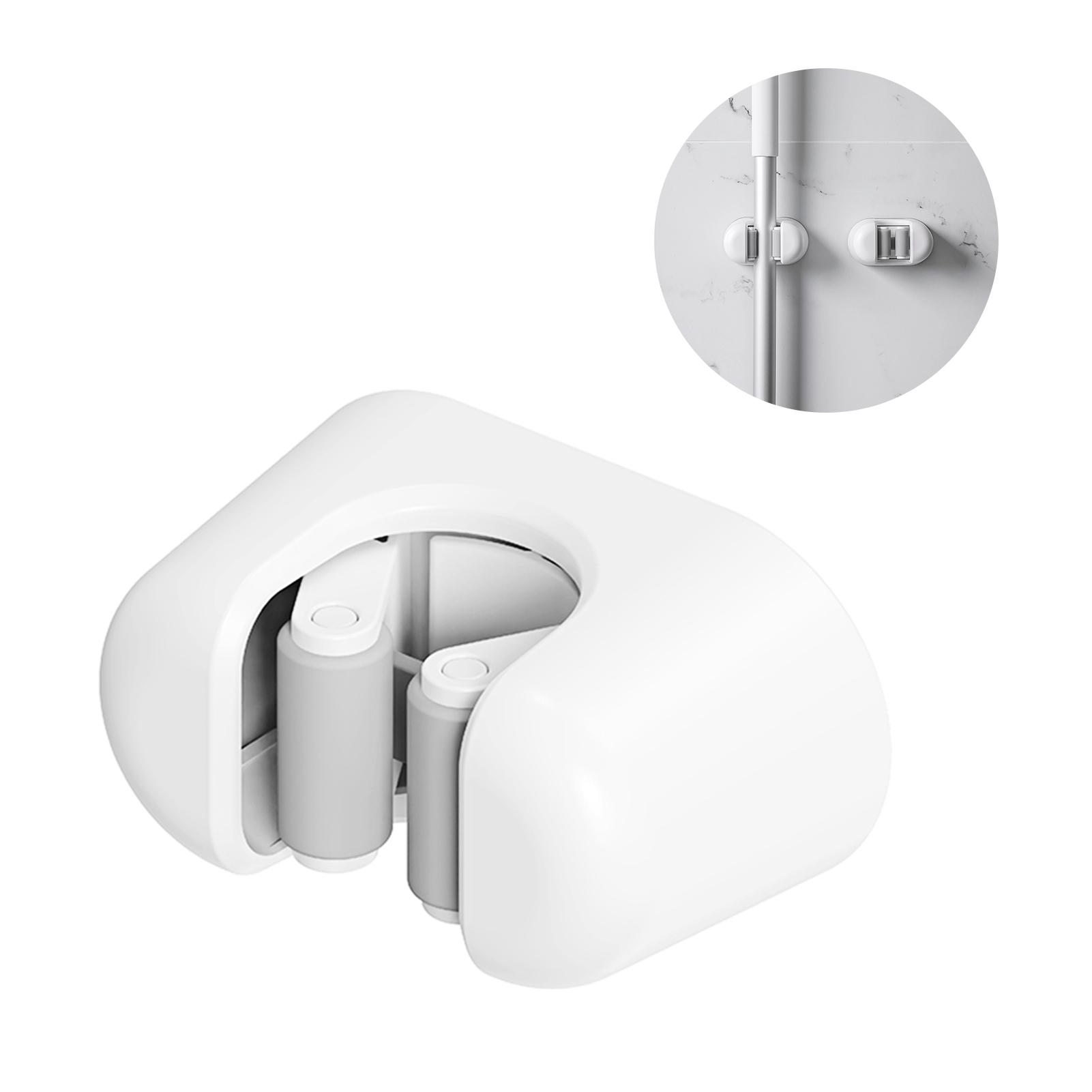 Giá đỡ cây lau nhà với tấm dán phía sau không cần khoan tường