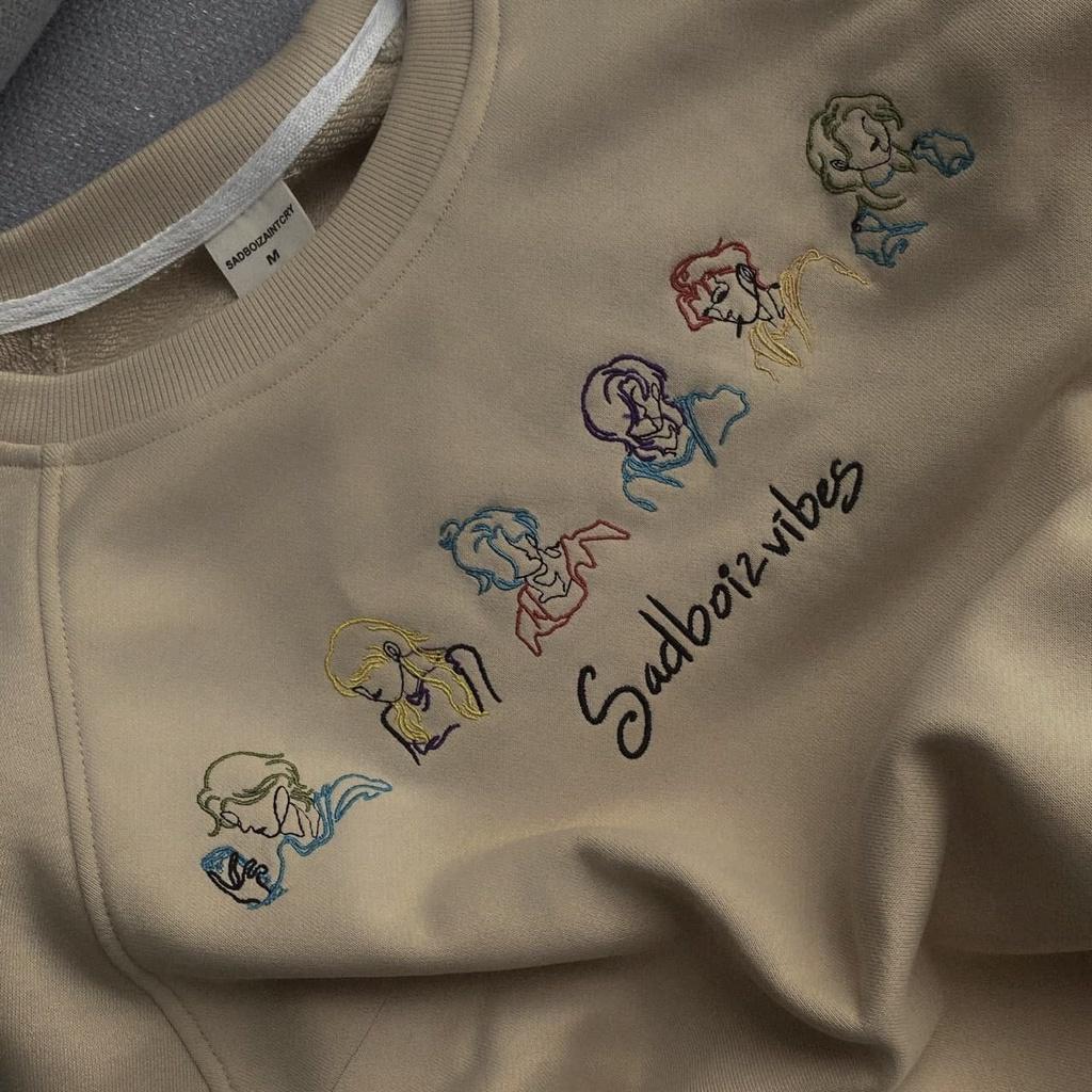 Áo sweater SADBOIZ Toss Cream