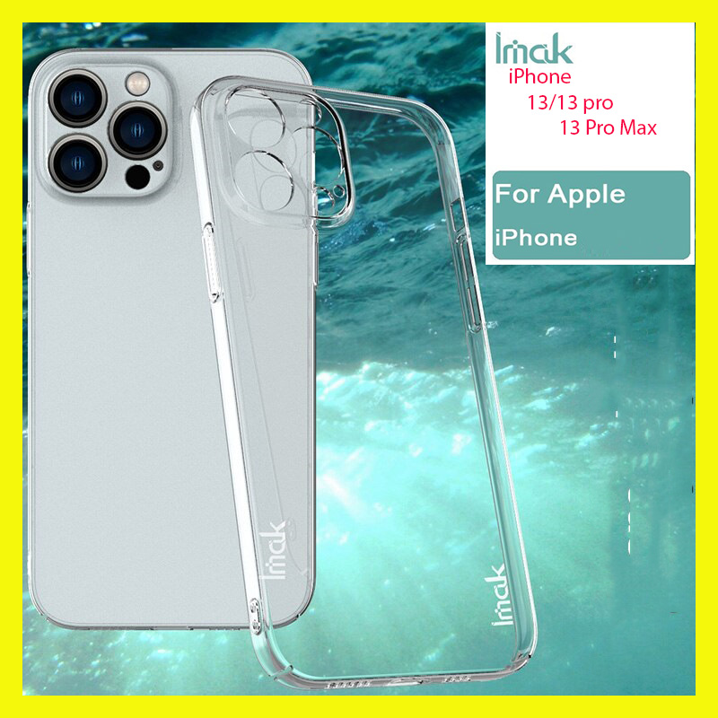 Ốp Lưng Trong Suốt Dành Cho iPhone 13,13 Pro, 13 Pro Max Chính Hãng IMAK Phủ Nano Không Ngả Màu, Không Ố Vàng Theo Thời Gian- Hàng Chính Hãng