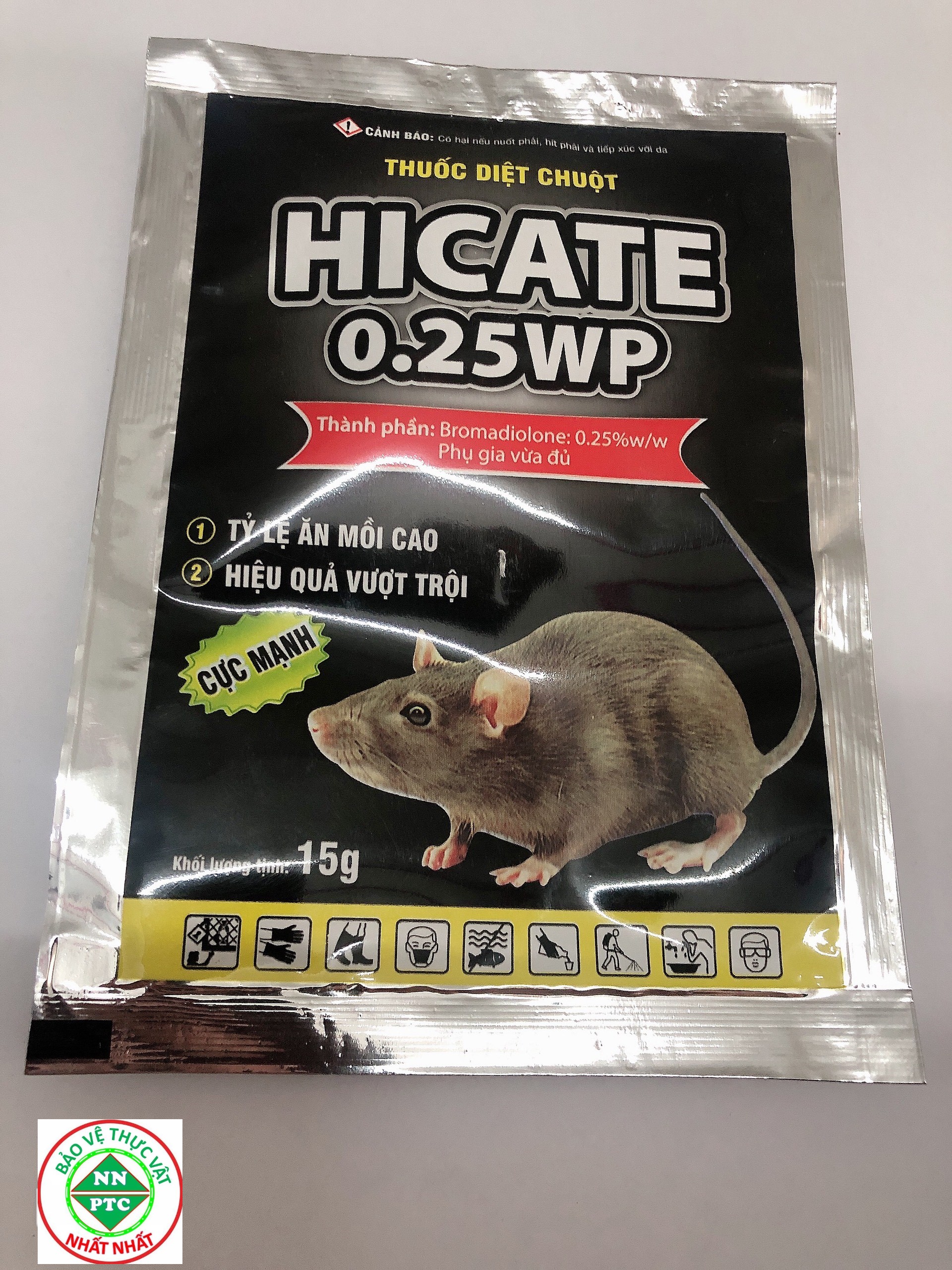 Thuốc Diệt Chuột HICATE 0.25WP