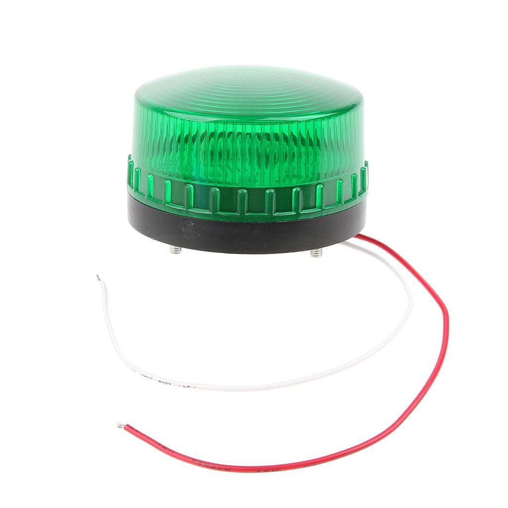 Emergency Warning LED Light Strobe Beacon Lamp Safety Alarm Green