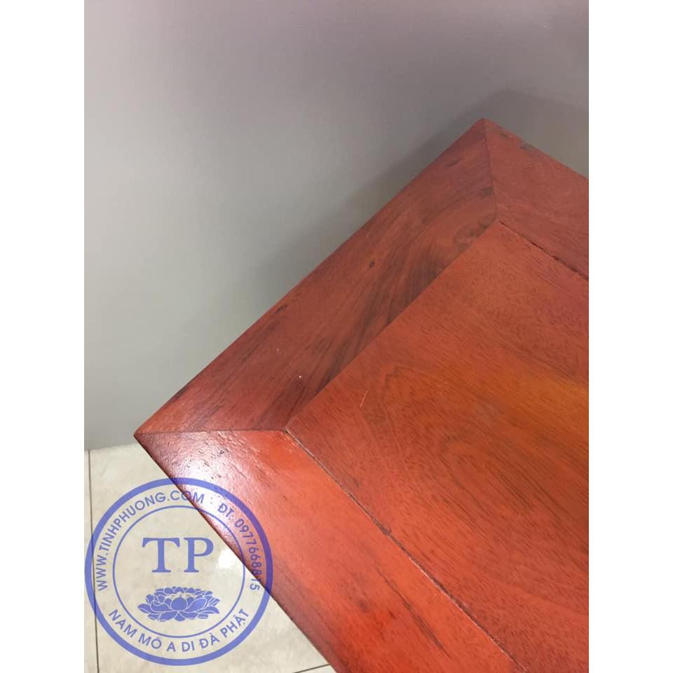 Đôn vuông gỗ HƯƠNG  SẢN PHẨM ĐANG ĐỂ MỘC TỰ NHIÊN KH7511