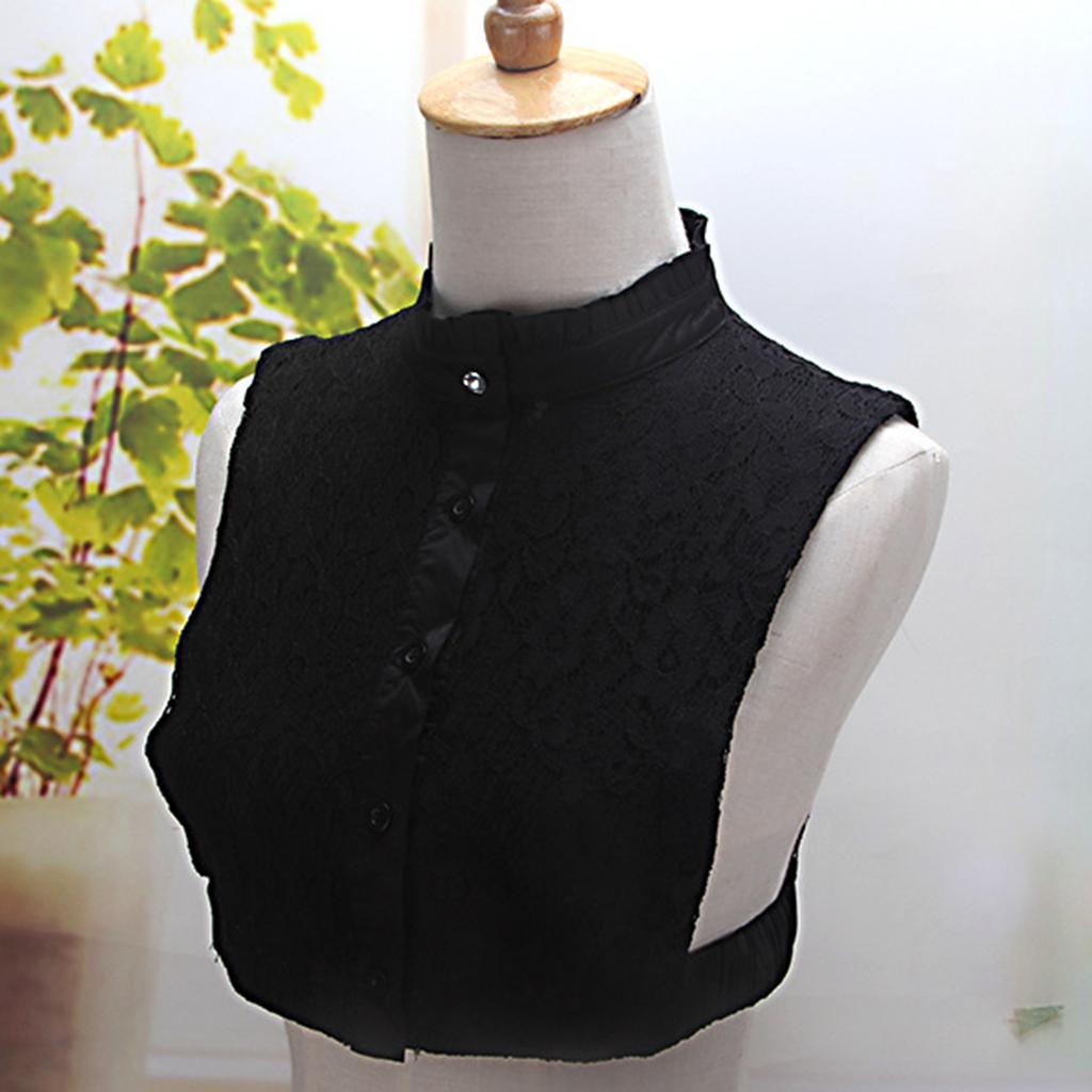 Fake Collar Detachable Lace Collar Half Shirts False Collar for Womens Girls