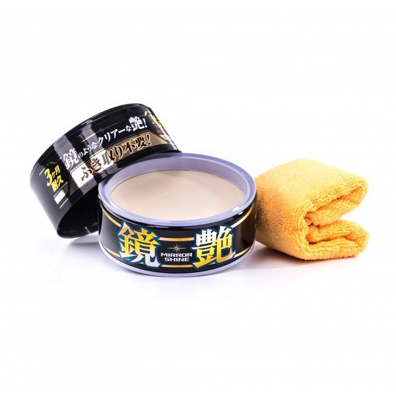 SÁP PHỦ BÓNG Ô TÔ MÀU TỐI MIRROR SHINE WAX DARK W-213 SOFT99 | JAPAN