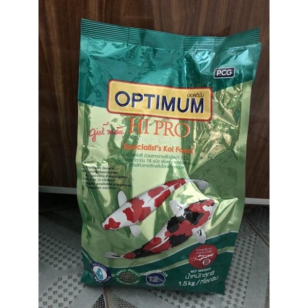 Thức ăn cho cá cám cá OPTIMUM HI PRO siêu giữ màu tăng trưởng nhanh dành cho cá Koi 1,5kg