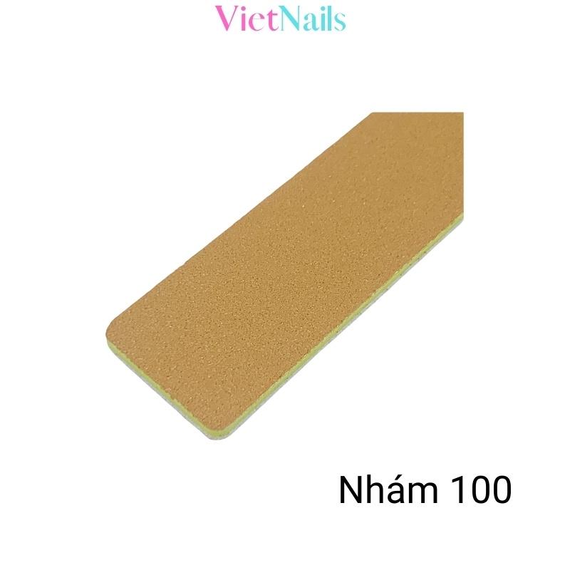 Dũa Móng Tay DINGXI Giấy Nhám Nhập Mỹ Kiểu Vuông Đại Bản Rộng 27mm Và Dũa Nail Loại Mỏng Bản 19mm
