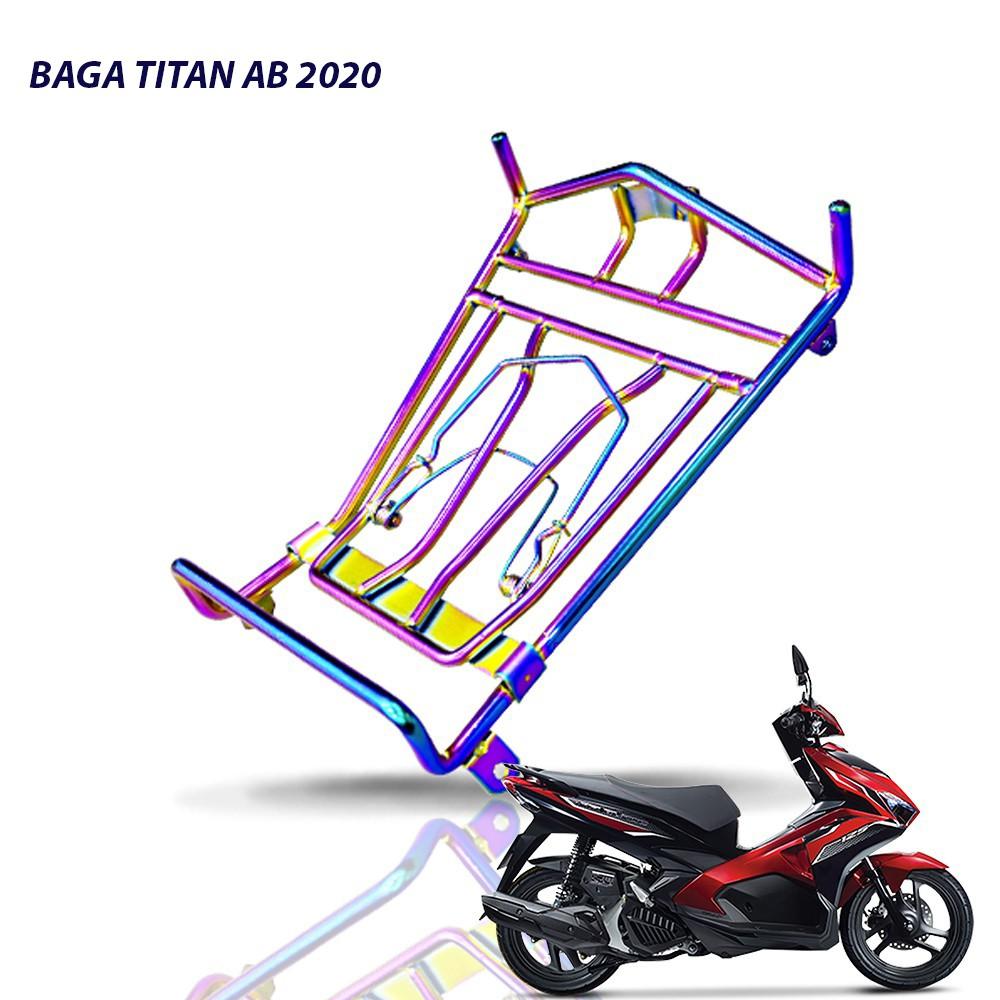 Baga AB2020 - 2021 ( lượn Airblade) Inox titan đen nhám bền đẹp 10 ly