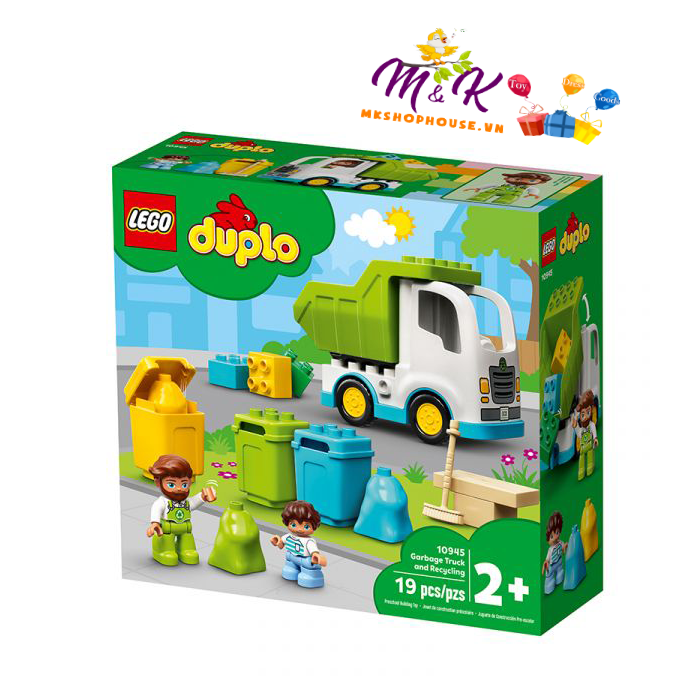 Đồ Chơi LEGO Xe Tải Đổ Rác 10945