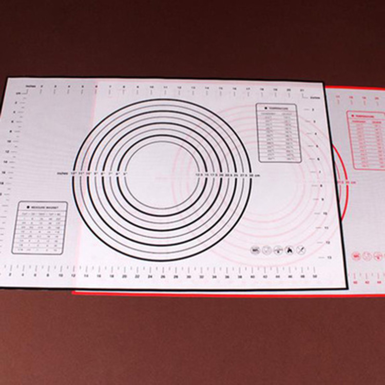 Tấm Lót , Thảm Nhào Bột Silicon Sợi Thủy Tinh Làm Bánh Chống Dính Chuyên Dụng Size 40 * 60 cm - PaKaSa