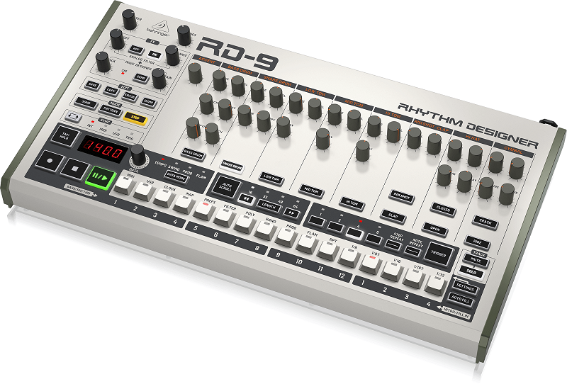 Behringer RHYTHM DESIGNER RD-9 Drum Machines-Hàng Chính Hãng