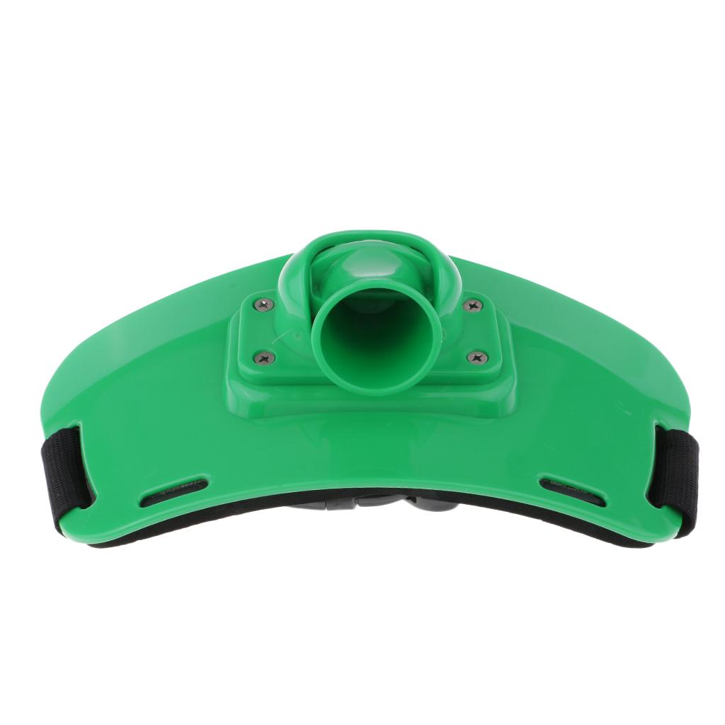 Waist Support Standup Fighting Belt Fishing Harness Rod Rack Green