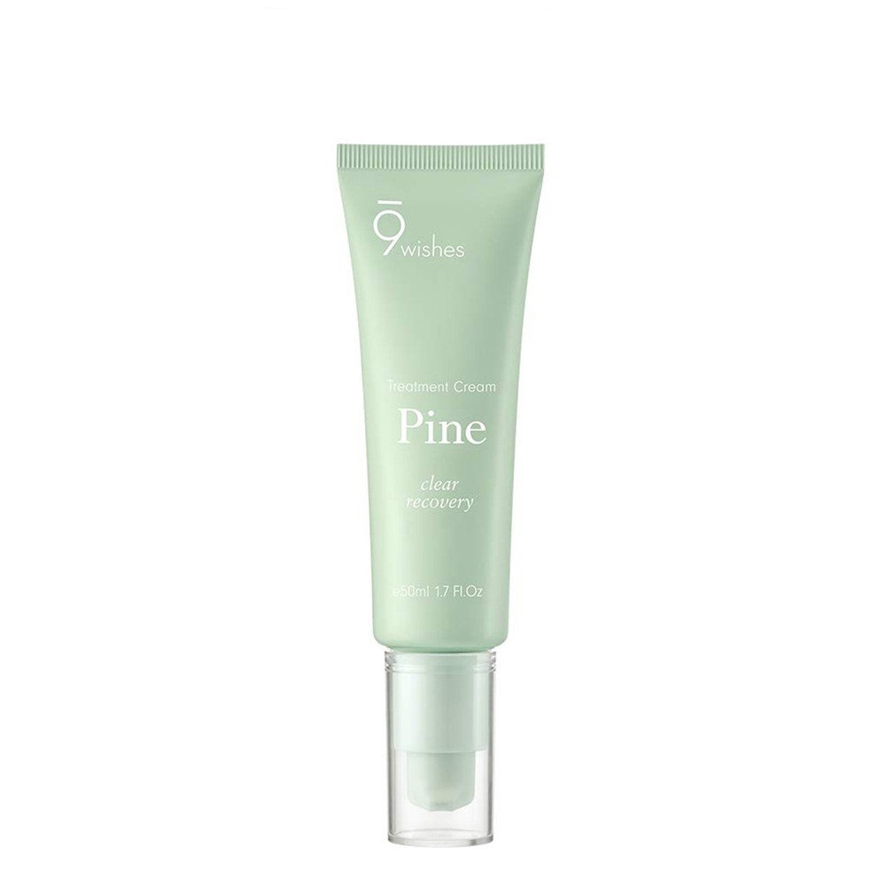 Kem Dưỡng Ẩm, Thu Nhỏ Lỗ Chân Lông 9 Wishes Pine Clear Recovery Treatment Cream 50ml