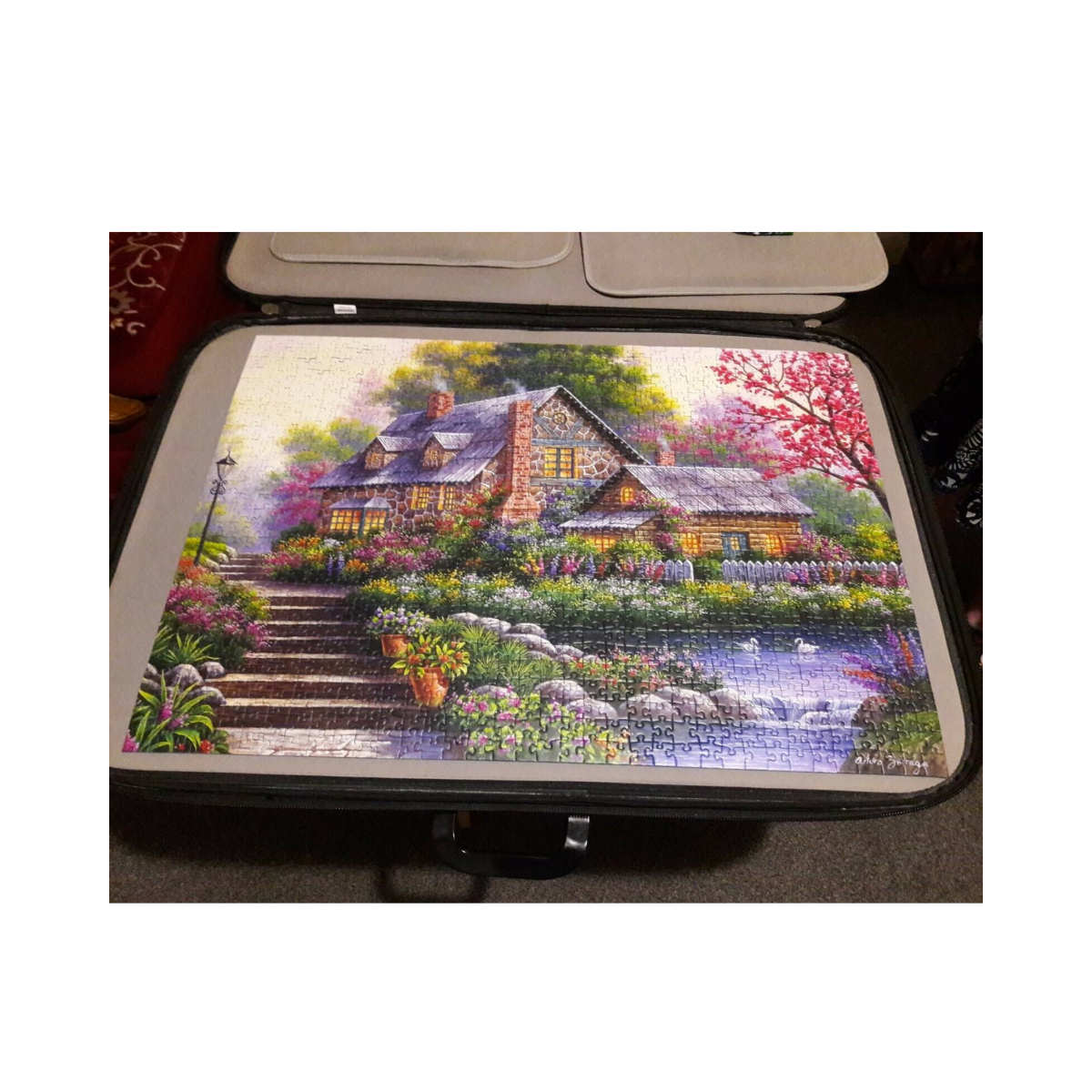 Xếp hình puzzle Romantic Cottage 1000 mảnh RAVENSBURGER 151844