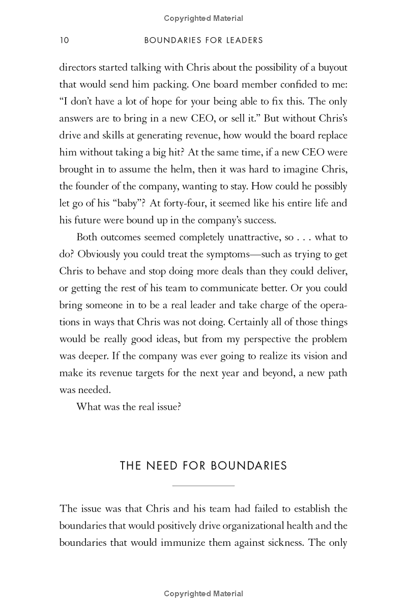 Sách Boundaries For Leaders