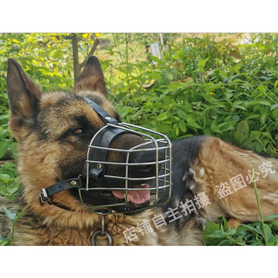 rọ mõm kim loại cho chó to gsd ,malinois ,doberman ,v.v...(chó tầm 25kg đến 40kg