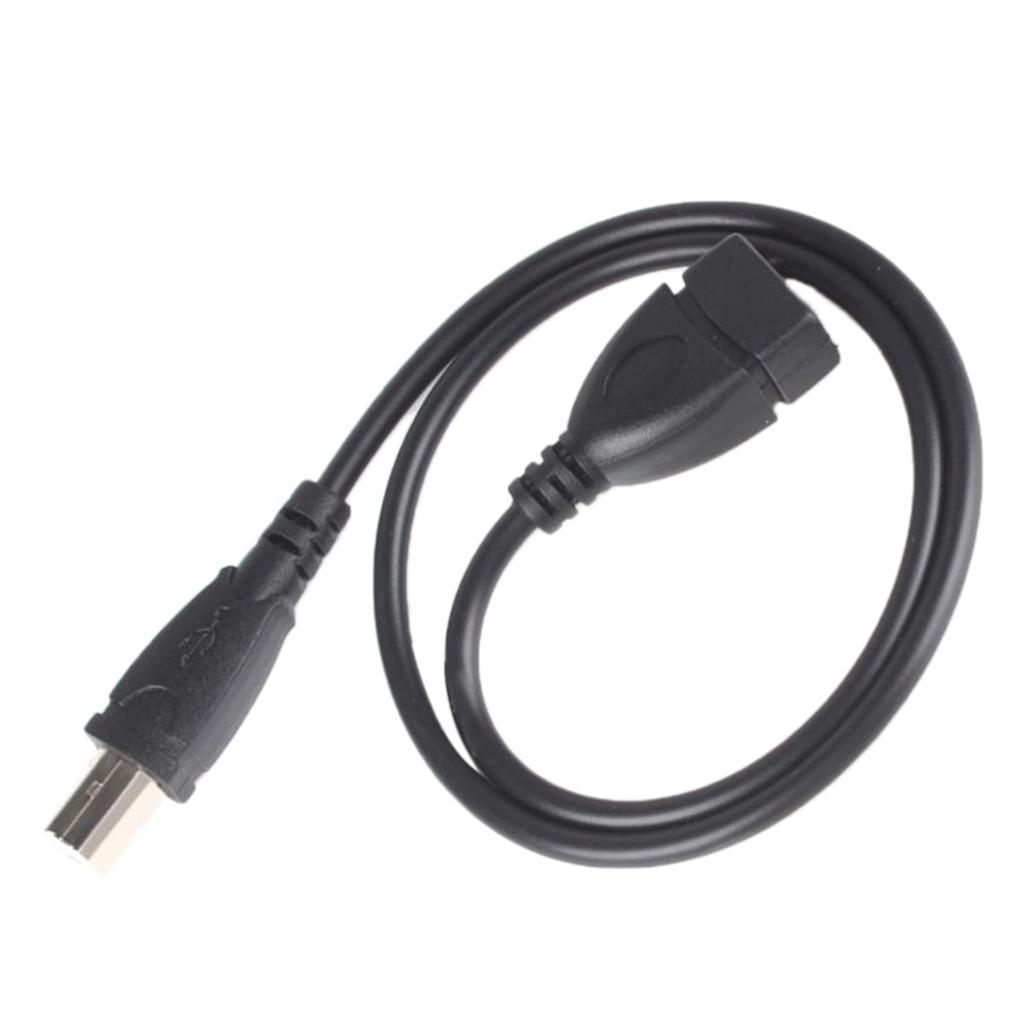 USB 2.0 Type A Female to USB B Male Scanner Printer Cable Cord