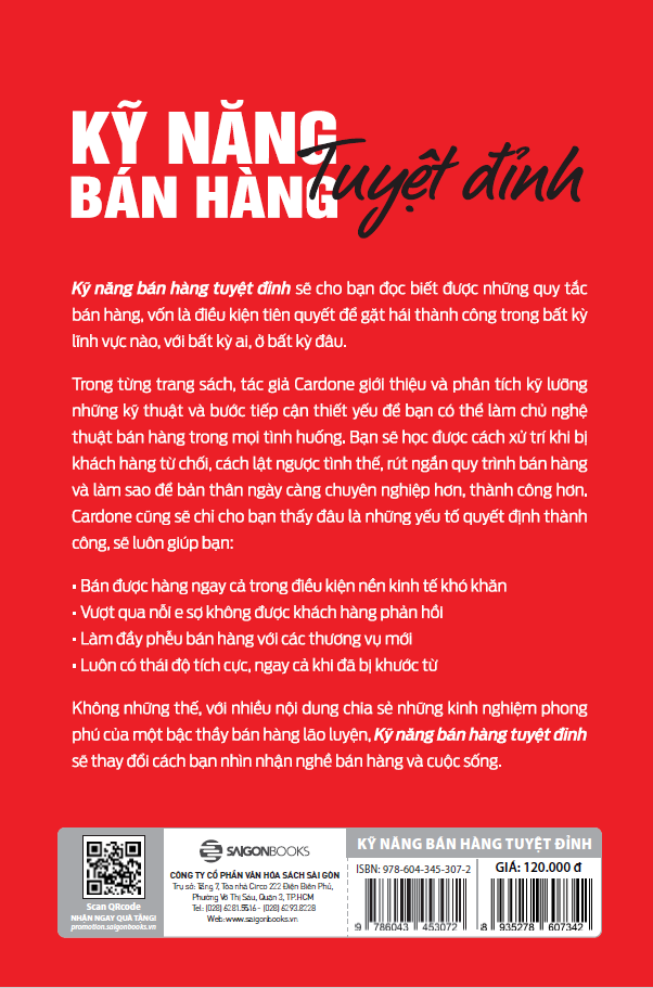 Kỹ Năng Bán Hàng Tuyệt Đỉnh