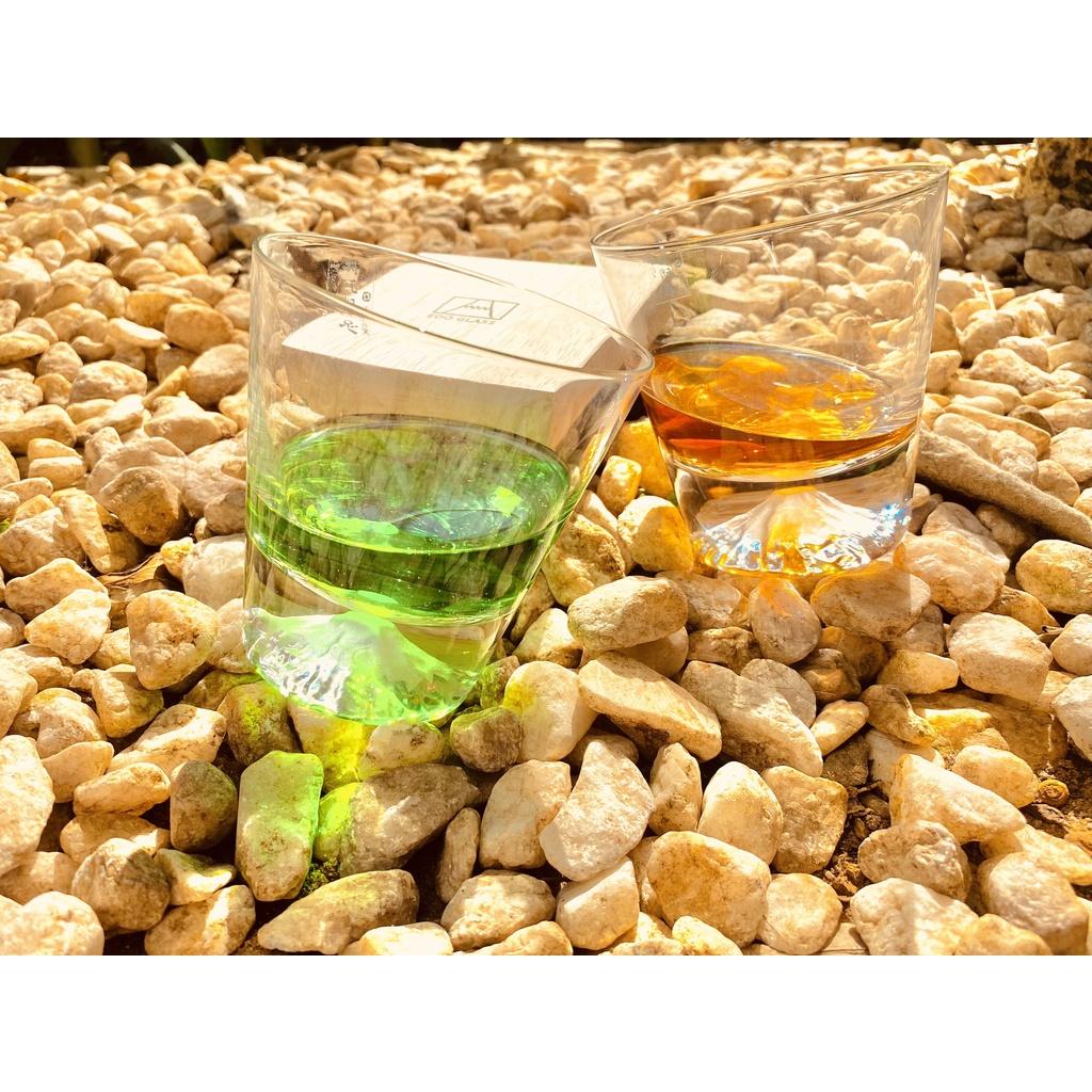 Ly Thủy Tinh Cao Cấp Nhật Bản EDO GLASS | FUJI GLASS 3D | Núi Phú Sĩ 3D | Đổi Màu Theo Màu Nước