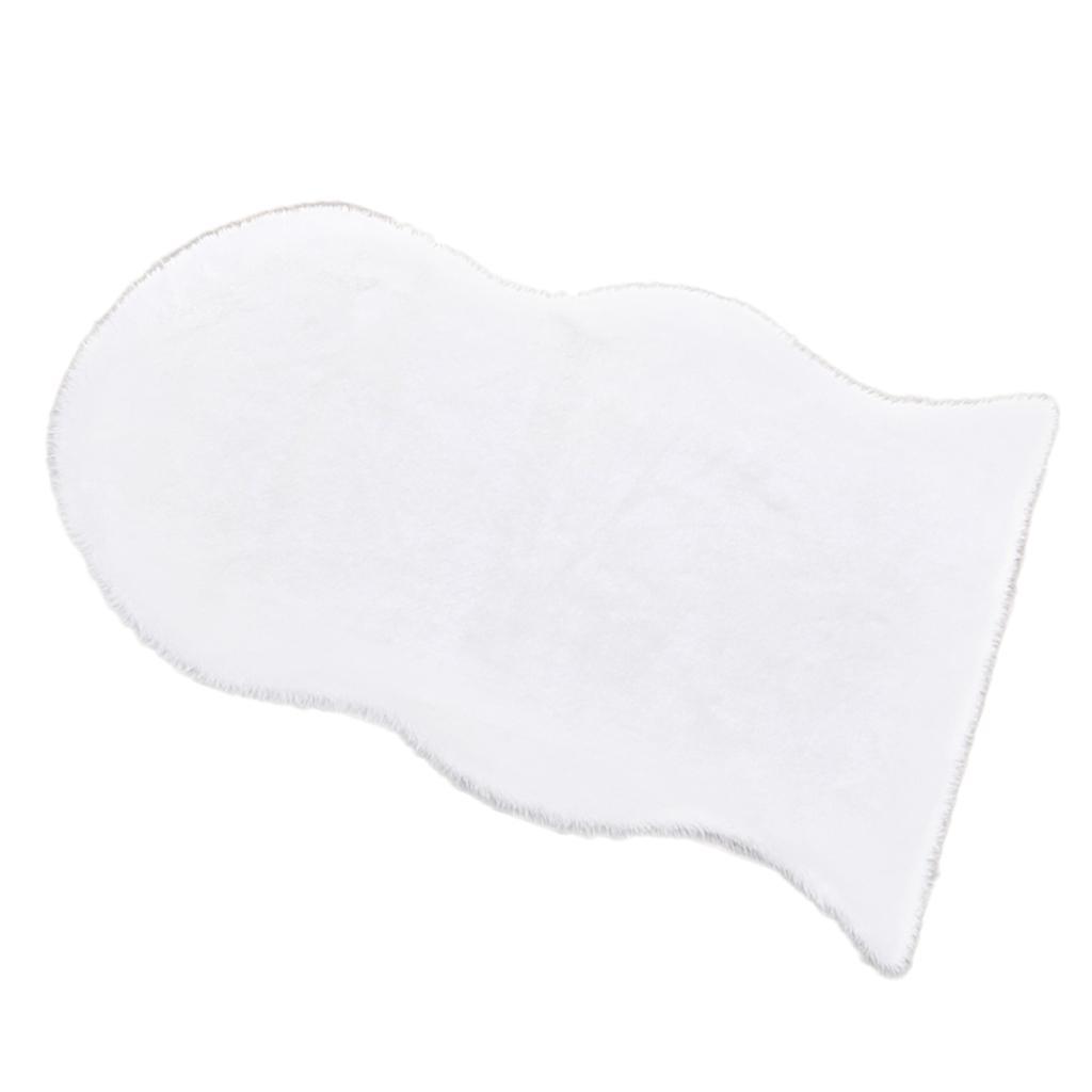 Soft Area Rugs for Kids Room Play Mat Anti- Nursery Carpets White