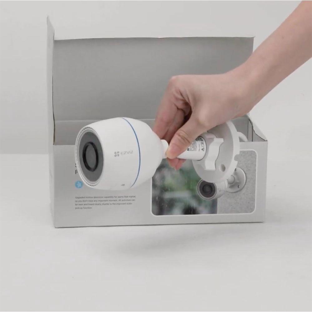 Camera Wifi Ezviz C3TN 3MP đàm thoại 02 chiều, ngoài trời chống nước, có màu ban đêm, hình ảnh rõ Full HDl-Hàng Chính Hãng