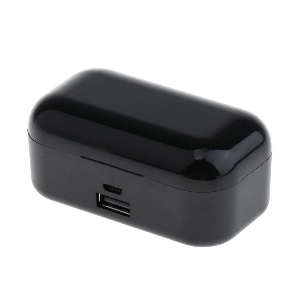 In-ear Wireless Earphone Headset Headphone Earbuds Hands-free Gift Black
