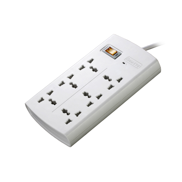 Ổ Cắm Điện Đa Năng Huntkey SZM604 6 Cổng Chống Sét - Hàng Chính Hãng