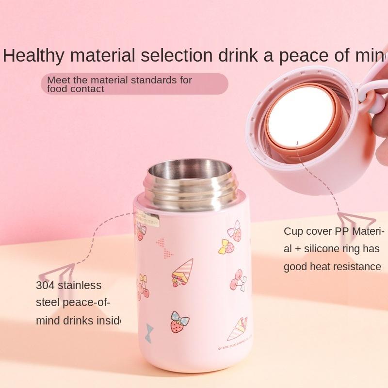 Sáng Tạo Dễ Thương Búp Bê Nhỏ Giữ Nhiệt Thép Không Gỉ Hoạt Hình Dễ Thương Trẻ Em Bình Giữ Nhiệt Thể Thao Bình Inox Giữ Nhiệt