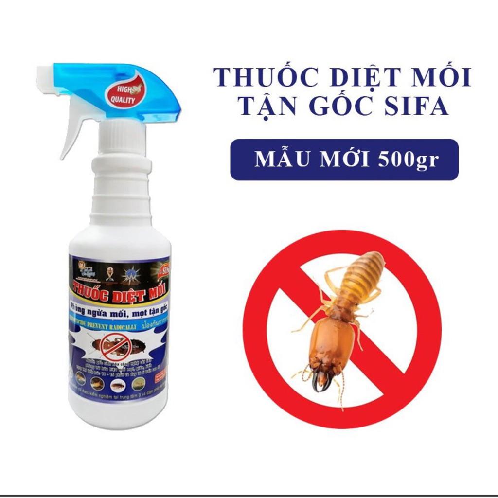 Diệt mối - diệt mọt gỗ dạng xịt tại nhà giá rẻ SIFA 500ML diệt mối tận gốc tủ bếp, sàn gỗ, khung cửa, cây trồng