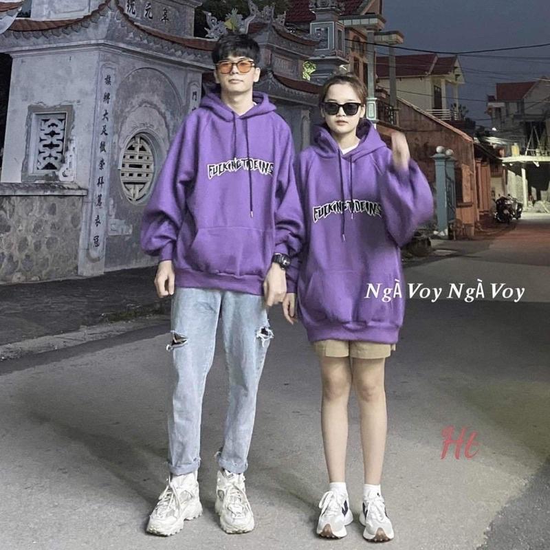 Áo hoodie Cotton Fucking H2A