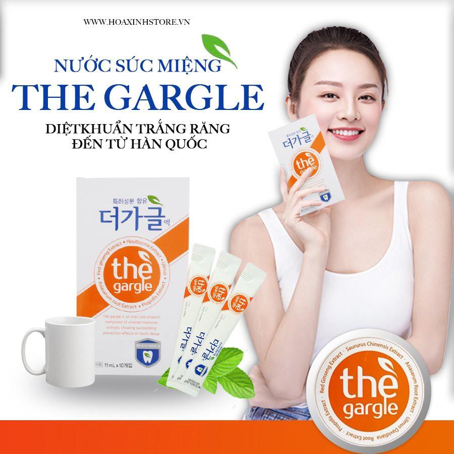 Nước Súc Miệng Thảo Mộc Nhân Sâm THE GARGLE (hộp 20 stick)