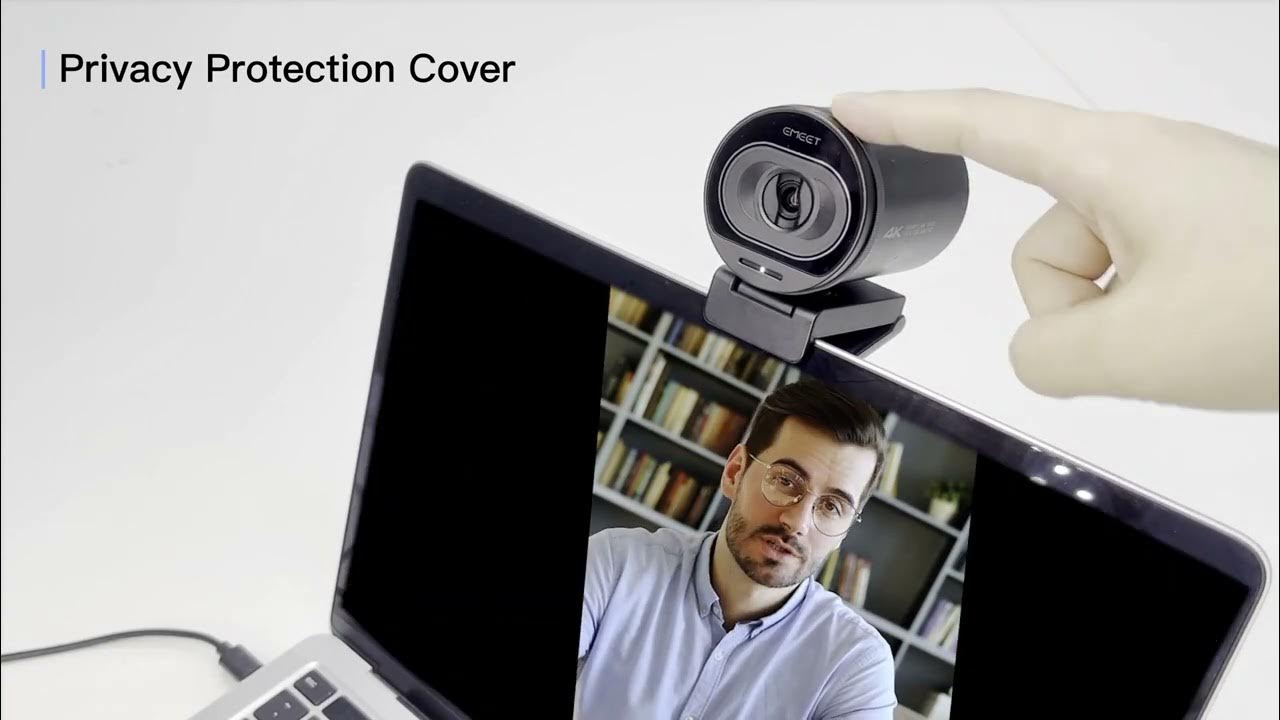 Emeet SmartCam S600 - Webcam Họp Trực Tuyến Góc Rộng, Độ Phân Giải 4K, Tốc Độ 60FPS, Tự Động Lấy Nét Chỉnh Sáng [TẶNG CHÂN WEBCAM] - Hàng chính hãng