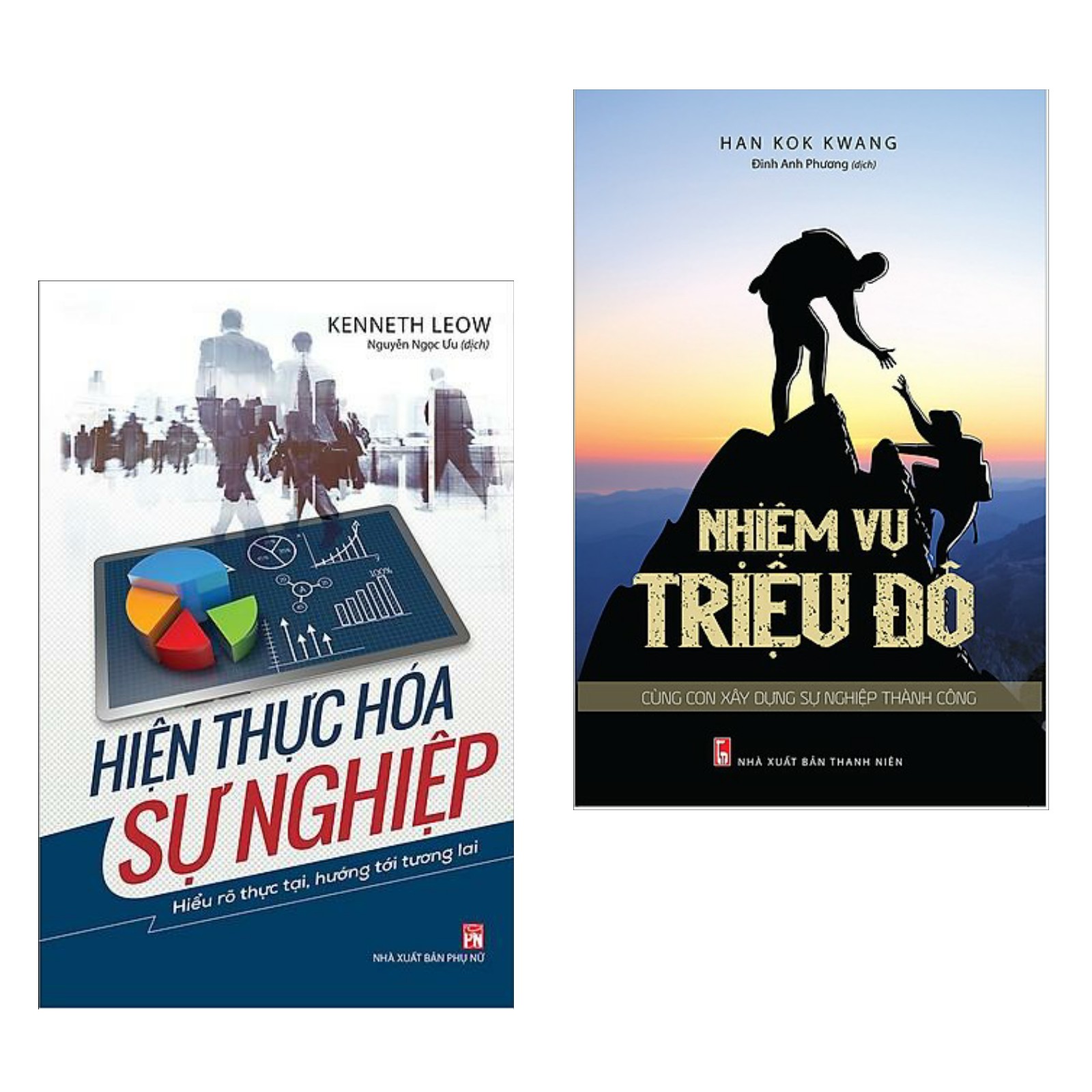 Combo Sách Kỹ Năng Làm Việc Đạt Hiệu Qủa Vượt Trội: Hiện Thực Hóa Sự Nghiệp + Nhiệm Vụ Triệu Đô