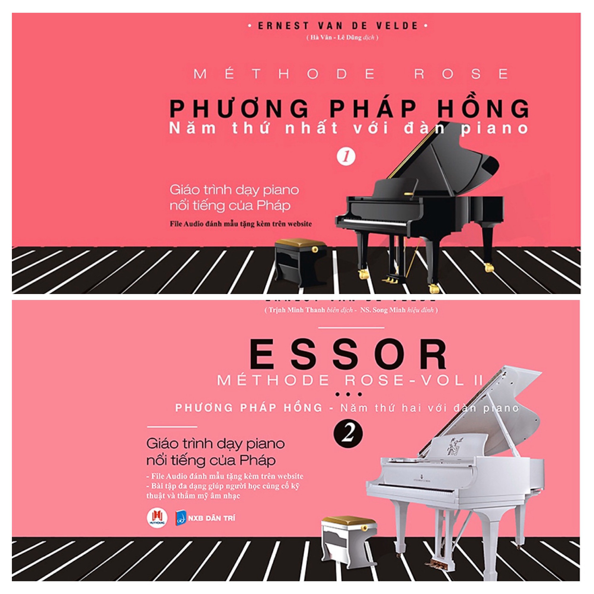 Combo 2 cuốn phương pháp hồng